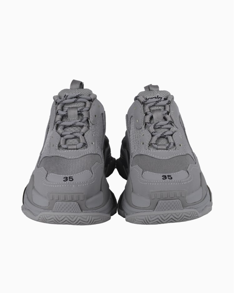 Tênis Balenciaga Original Triple S Cinza Feminino